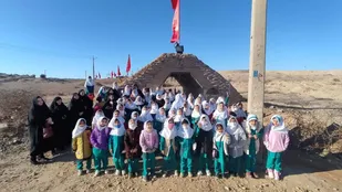 برگزاری اردوی راهیان نور حلقه&zwnj;های دانش آموزی حوزه مقاومت علی الصالح (ع) به مقصد قلاویزان