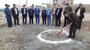 کلنگ احداث سومین پایگاه اورژانس ۱۱۵ پیشوا به زمین زده شد