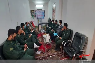 دیدار اعضای ستاد گرامیداشت هفته بسیج با امام جمعه شهر علی اکبر