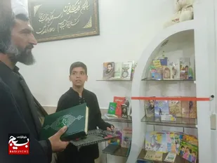 افتتاح کتابخانه خانگی در روستای جعفرآباد شاهرود+ تصاویر