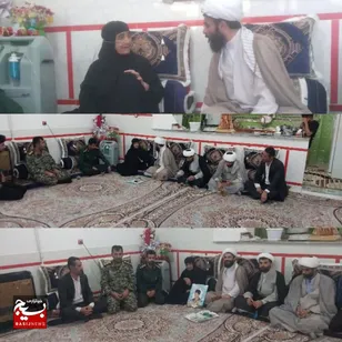 یادواره خانگی و دیدار با مادر شهید رحم خدا رحیمی
