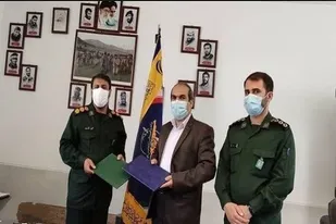 عقد تفاهم&zwnj;نامه همکاری بین کمیته امداد امام خمینی (ره) با سپاه ناحیه لارستان