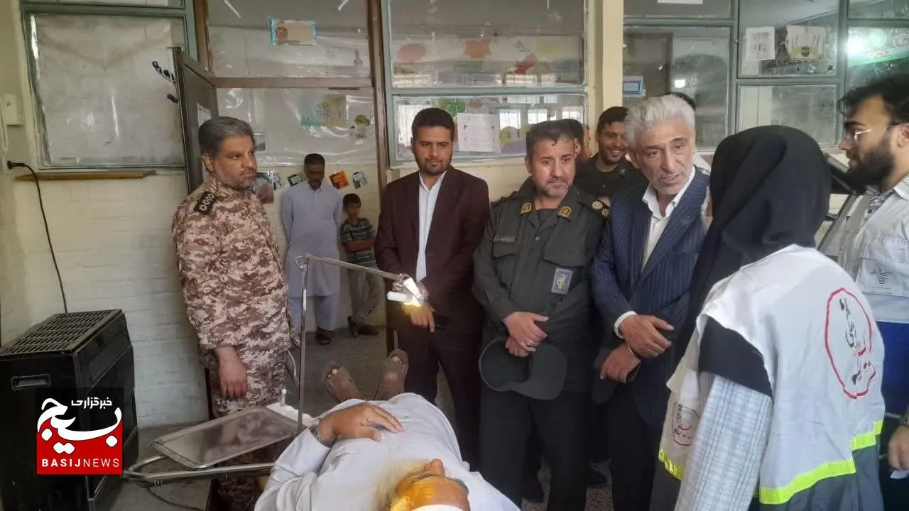 هجدهمین اردوی جهادی تیم پزشکی در تایباد