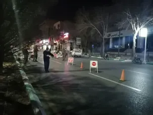 تور ایست و بازرسی در محدوده حوزه مقاومت بسیج فجر برگزار شد