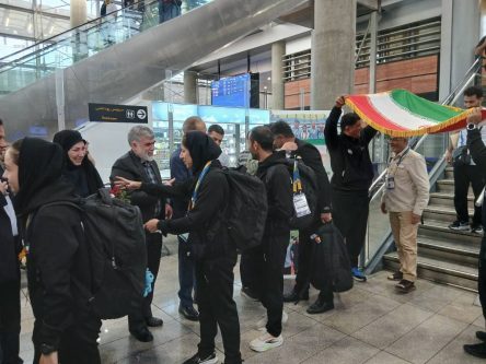 بازگشت تیم ملی دوومیدانی ناشنوایان به ایران بازگشت تیم ملی دوومیدانی ناشنوایان به ایران