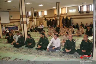 برپایی جشن ولایت در ناحیه مقاومت بسیج شهرستان قم