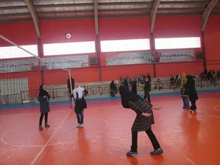 مسابقات کانون های استعدادیابی والیبال دختران در بندرترکمن