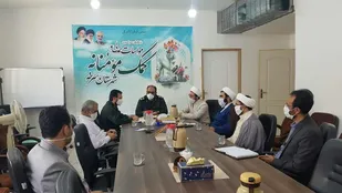 برگزاری جلسه هماهنگی مرحله دوم رزمایش کمک مومنانه در شهرستان سرخه