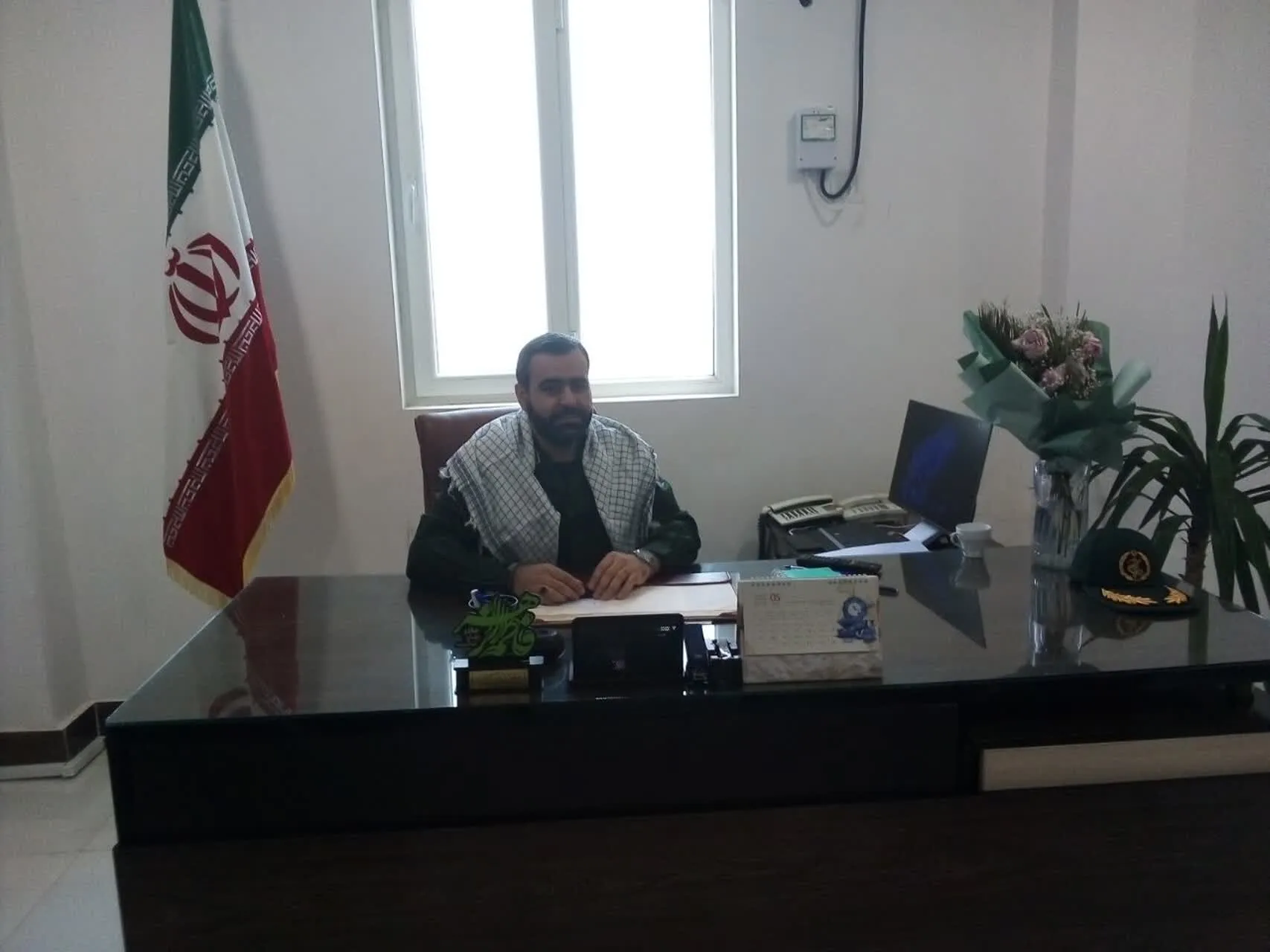 پیام تبریک فرمانده ناحیه آغاجاری بمناسبت روزخبرنگار