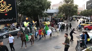 آغاز عزای حسینی با کاروان خورشید در شاهرود
