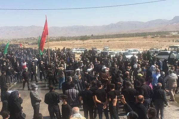 برگزاری همایش بزرگ پیاده روی اربعین حسینی در شهر ستان نى ریز