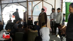 حضور روحانیون و طلاب بام ایران در یادمان شهدای اروند کنار