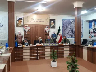 برگزاری جلسه قرارگاه استمرار رسالت پاسداری سپاه ناحیه شاهرود