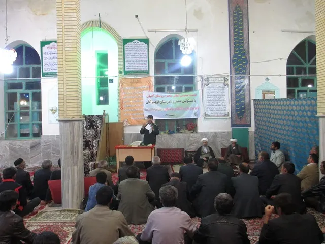 اجرای طرح جوادالائمه در روستای لامیان تویسرکان