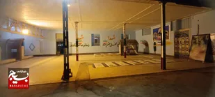 گلزار شهدای شهر سردشت زیدون دارای روشنائی شد