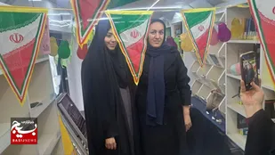 اتوبوس هدهد سفید با اجرای مسابقات فرهنگی در اعیاد شعبانیه در شاهرود