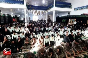 برگزاری چهلمین روز شهادت سرهنگ &laquo;علی میرزایی&raquo; در ملایر