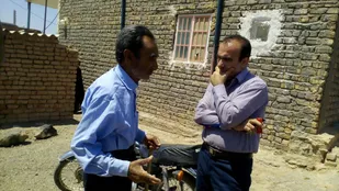 ویزیت رایگان در روستای انجرلی قم +عکس