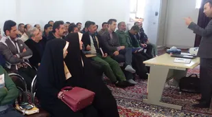 برگزاری کارگاه آموزشی آشنایی با بیماری های دام در بسطام+ تصاویر