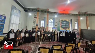 آیین تجلیل از برگزیدگان نمایشگاه و جشنواره اسوه بسیج خلخال