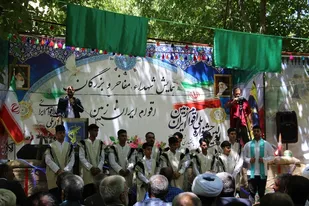 همایش شهدا، مفاخر و بزرگان اقوام ایرانی در روستای ده چشمه