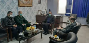 دیدار نمایندگان مجلس با فرمانده تیپ ۸۲ صاحب الامر(عج) استان قزوین