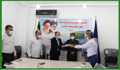 انتصاب مسئول کانون بسیج جامعه پزشکی شهرستان بندرخمیر