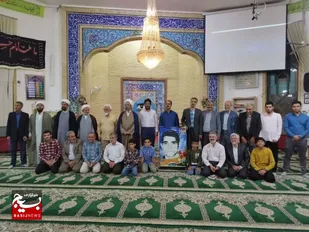 برگزاری مراسم شبی با رفیق شهید به یاد حسن دامغانی در شهر رویان