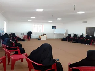 کلاس آموزشی با متن نگار در حوزه شهدای خواهر بافق برگزار شد