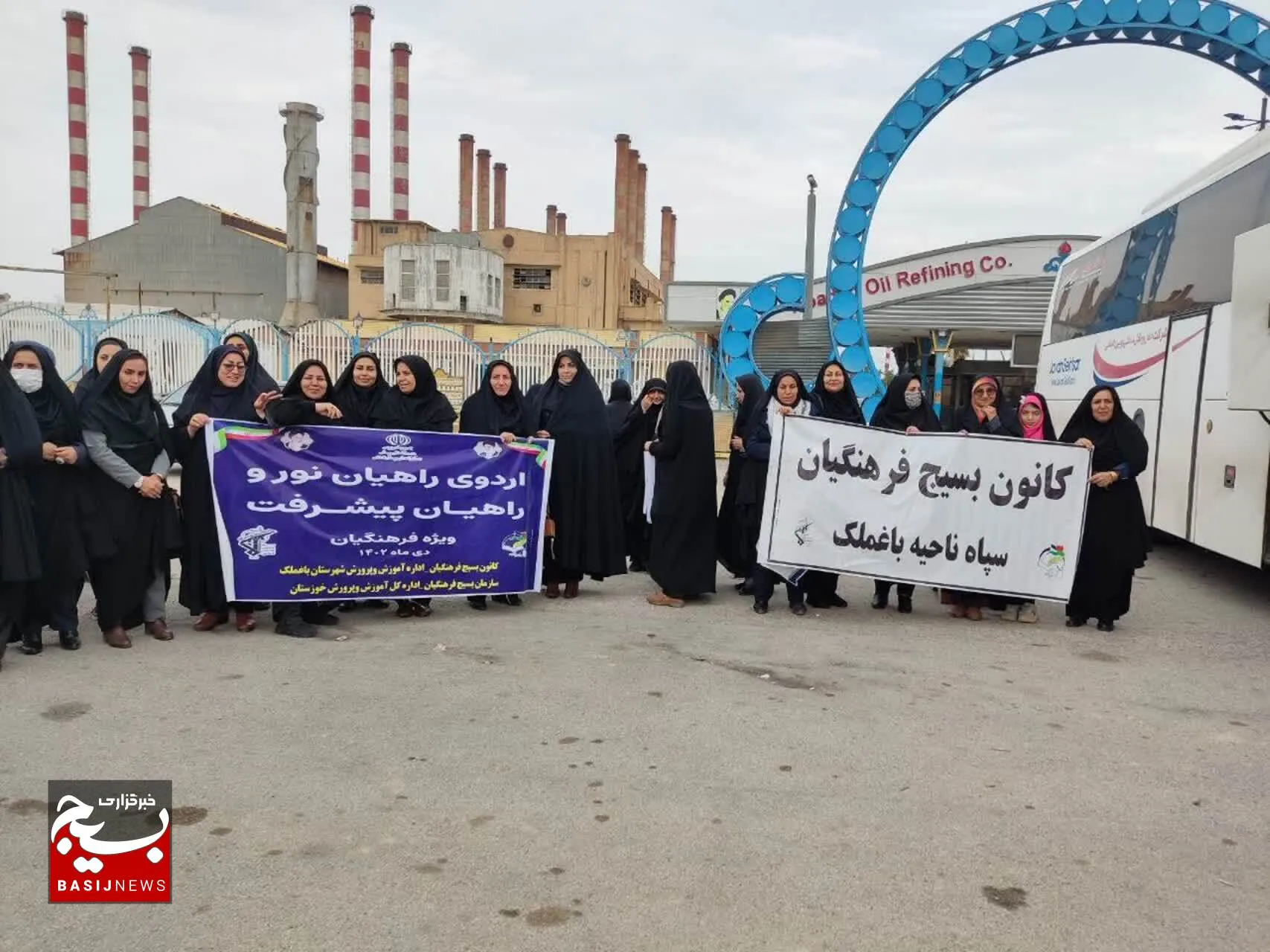 برگزاری اردوی یک روزه راهیان پیشرفت  خواهران فرهنگی باغملک