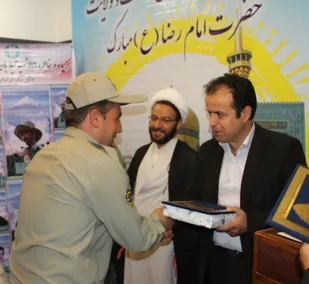 تجلیل از محیط بانان برتراستان قزوین به مناسبت روز محیط بان