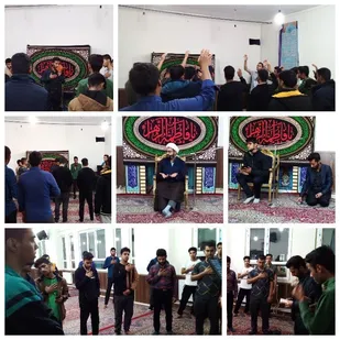 برگزاری مراسم هفتگی هیئت در دانشگاه فنی و حرفه ای کرمان