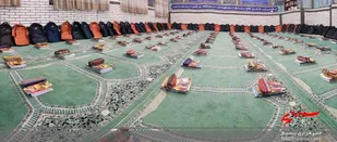 تهیه ی 110 بسته نوشت افزار توسط پایگاه مقاومت بسیج شهید بهشتی شهرستان نطنز