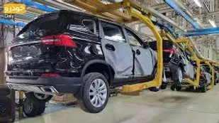 عملیات اجرایی توسعه خط رنگ سایت خودروسازی بروجرد آغاز شد