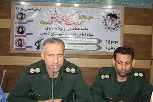 برگزاری نشست خبری رزمایش اقتدار عاشورایی بسیج در دشتی