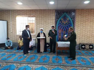 افتتاح حسینیه شهید طیب کرمی در شهرستان ابهر