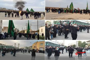 اقامه مراسم عزای حسینی عصر عاشورا در سرخه