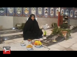 بلندترین شب سال در جوار شهیدان
