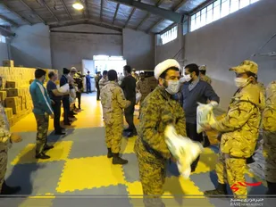 رزمایش کمک مومنانه در سپاه ناحیه سنقر