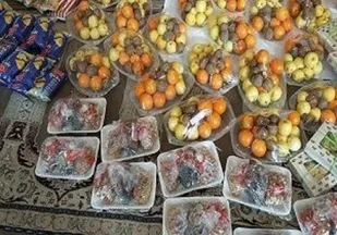 توزیع بیش از ۸ هزار بسته معیشتی در شب یلدا در رشت&nbsp;
