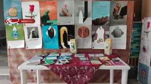 برپایی نمایشگاه عفاف و حجاب در کانون جوانان بسیج شاهرود+ تصاویر
