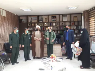 دیدار مسئولین سازمان بسیج دانش آموزی استان سمنان با فرمانده سپاه شاهرود