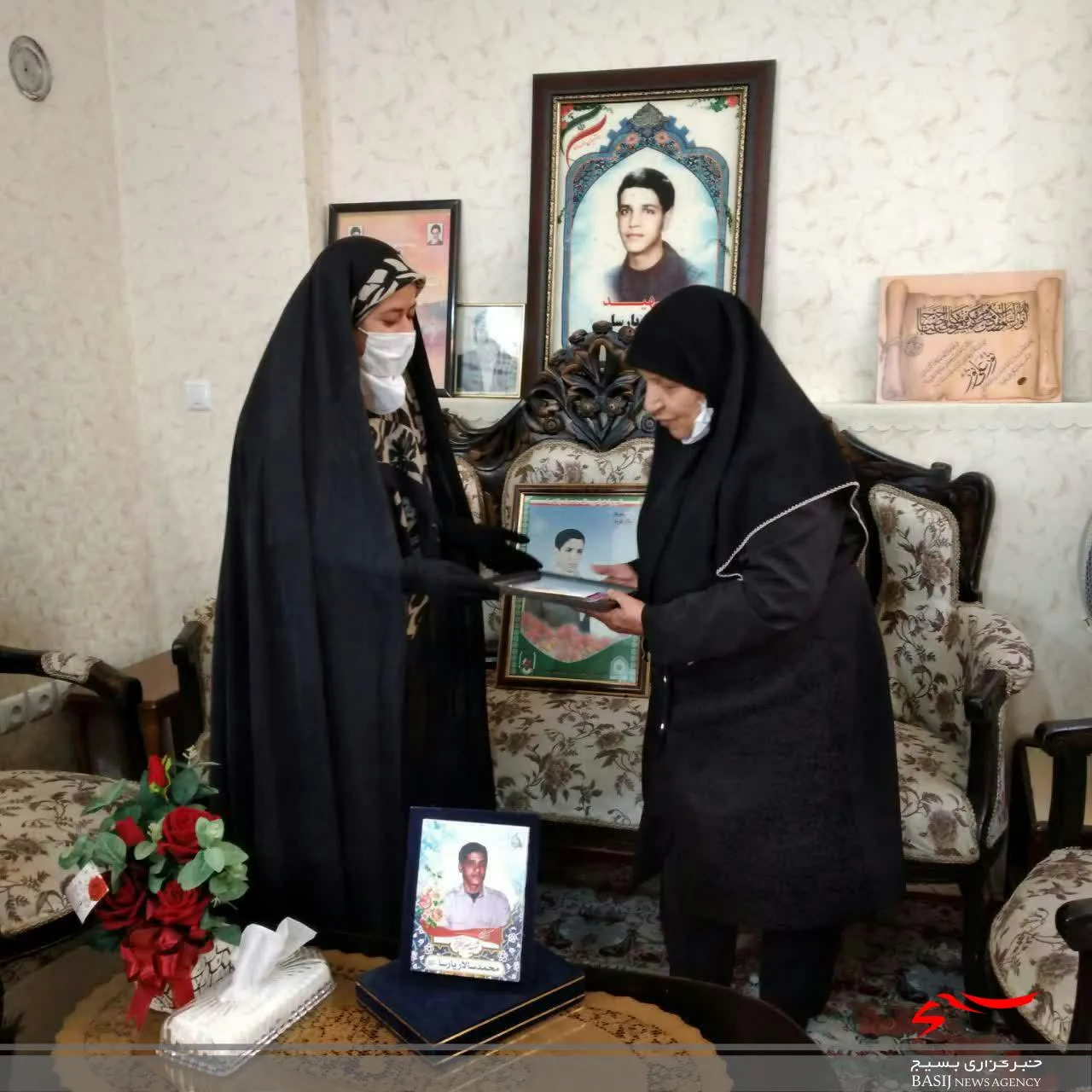 تقدیر خانواده شهید سالار پارسا