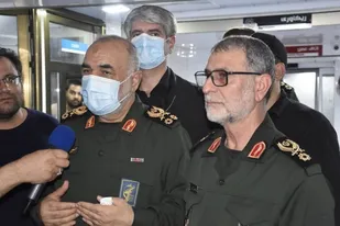 تشریح اقدامات سپاه در مرز مهران توسط سردار سلامی فرمانده کل سپاه پاسداران انقلاب اسلامی