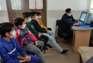 برگزاری کلاس آموزشی در پایگاه بسیج مقداد روستای کهرت