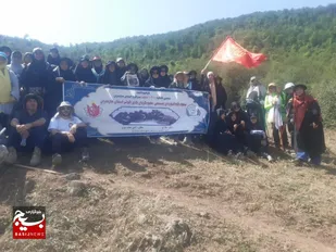 انتخاب ۱۴ عضو گردان کوثر مازندران برای شرکت در برنامه صعود قله توچال در هفته عفاف حجاب