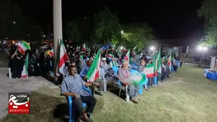 برگزاری مراسم سالگرد شهادت شهید رئیسی در شب هشتاد و یکم تجمعات مردمی هفتکل