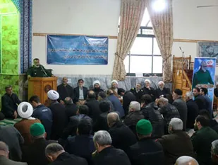 مراسم سومین روز عروج شهادت گونه حاج غلامرضا صادقی مقدم +تصاویر