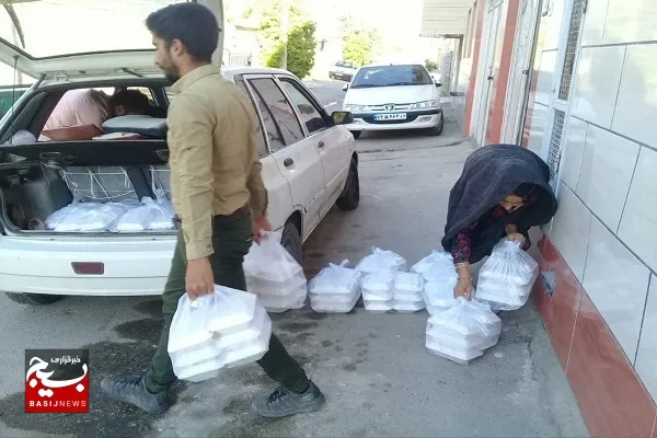 طرح «سفره دار» در روستای موردک بخش مرکزی شهرستان جهرم اجرا شد