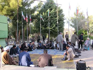 برگزاری محفل روایتگری شهدا در گلزار مطهر شهدا شاهرود